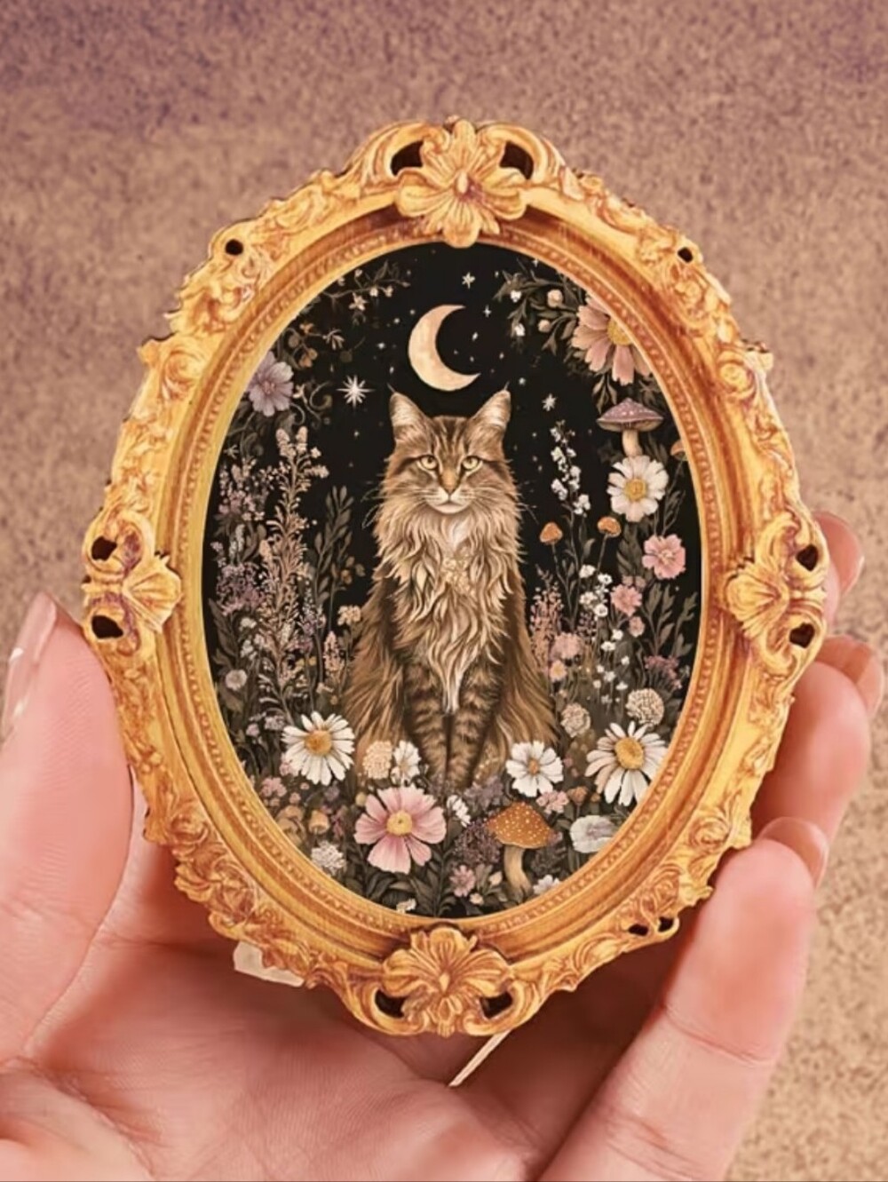 Moonlit Flower Cluster Maine Coon